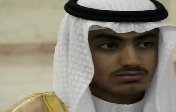 A screenshot from a video released by the CIA November 1st shows the first adult images of Hamza bin Laden, the son of late al-Qaeda leader Osama bin Laden.