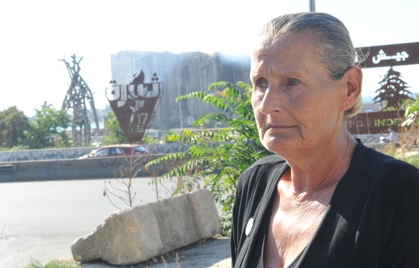 Hayat Abu Chakra, who lost her son Shadi in the 2020 explosion at Beirut port, says she will continue to mourn until the truth is revealed. [Ziad Hatem/Al-Mashareq]